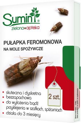Pułapka Feromonowa Sumin Na Mole Spożywcze 2Szt.