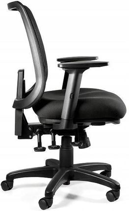 Unique Krzesło Biurowe Ergonomiczne Saga Plus M Czarny