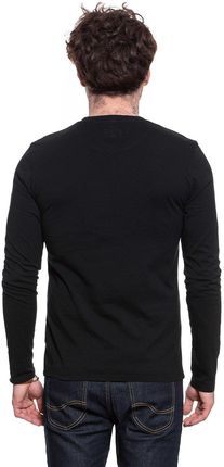 Wrangler Koszulka Ls Logo Tee Black W744D3100 - Ceny i opinie T-shirty i koszulki męskie UJZP