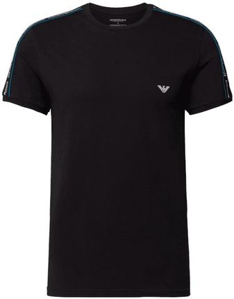Emporio Armani T-Shirt Z Detalami Z Logo I Paskami W Kontrastowym Kolorze - Ceny i opinie T-shirty i koszulki męskie IDSQ Emporio Armani T-Shirt Z Detalami Z Logo I Paskami W Kontrastowym Kolorze - Ceny i opinie T-shirty i koszulki męskie IDSQ