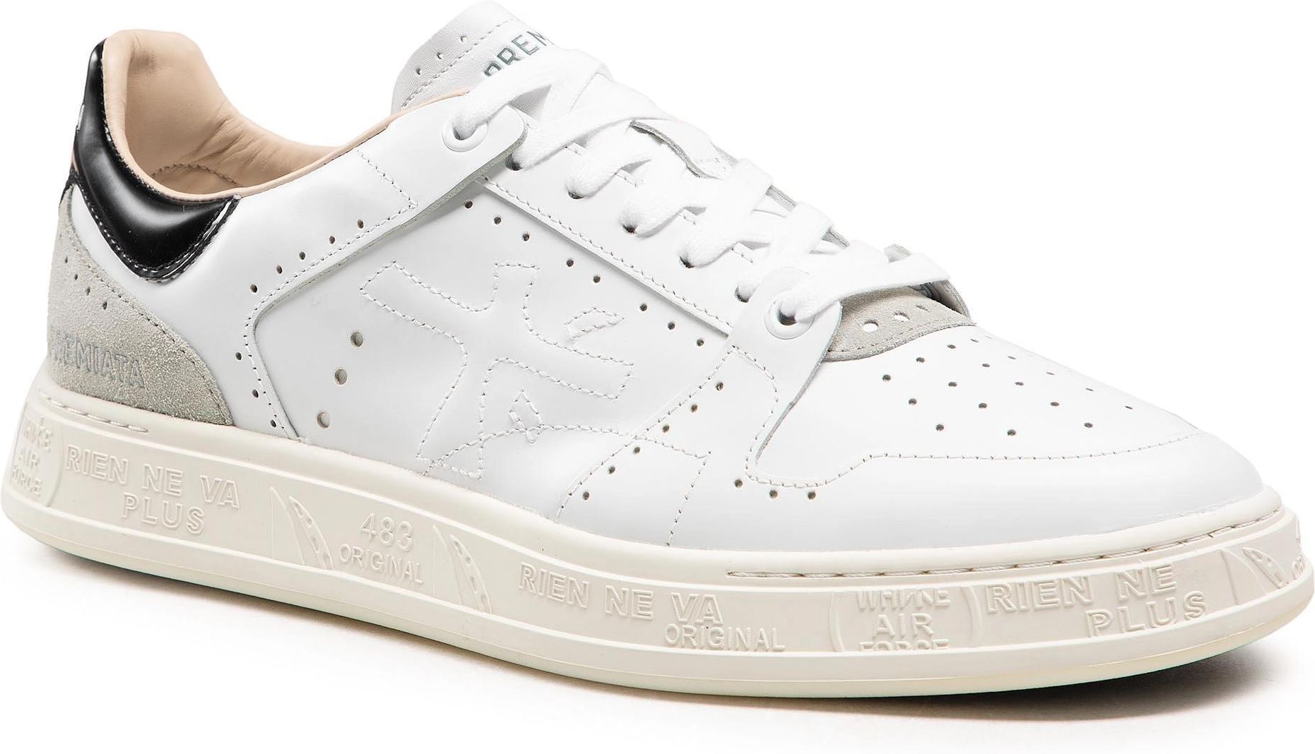 Premiata Sneakersy - Quinn 5254 White/Light Grey/Black - Ceny i opinie -  Ceneo.pl