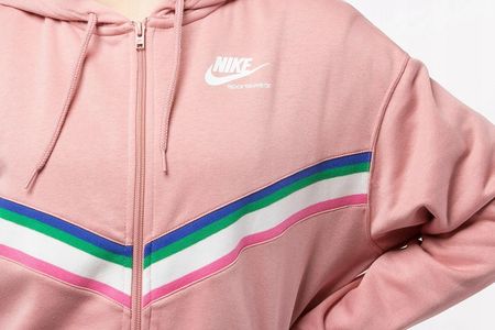 Women's nike sportswear heritage fleece hoodie sale
