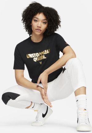 Nike T-Shirt Do Tenisa Serena Williams - Czerń - Ceny i opinie T-shirty i koszulki męskie DDMM