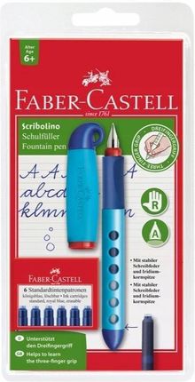 Faber-Castell Pióro Wieczne Scribolino+6 Naboi Faber Castell