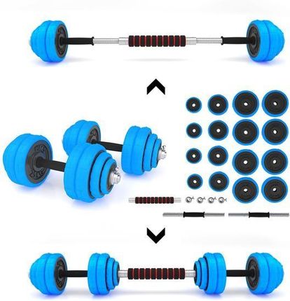 Hms Dumbbell Barbell Set 30Kg