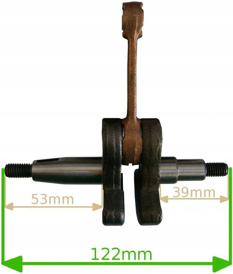 Wał Korbowy Kosy Stiga Sb 420D 118801213/0 8008989327196 - Ceny i