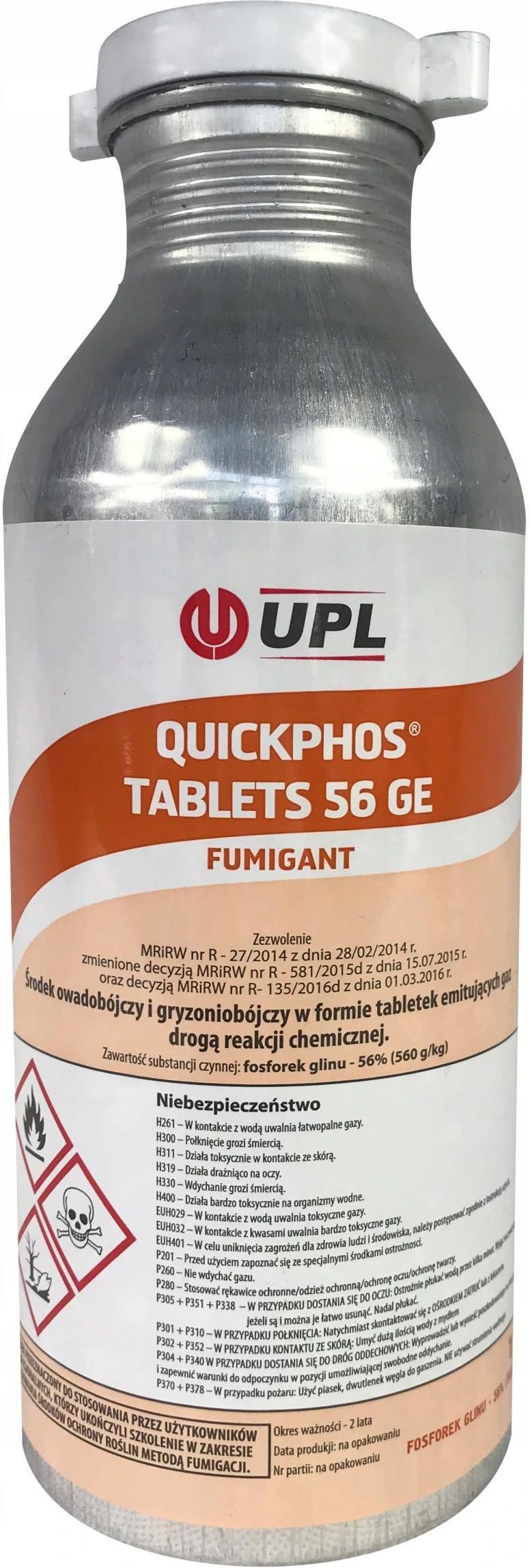 Upl Quickphos Ge 1kg X2 Środek Na Krety + Otwieracz Ceny i opinie