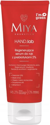 Miya HAND lab regenerujące serum do rąk z prebiotykami 2% 75 ml