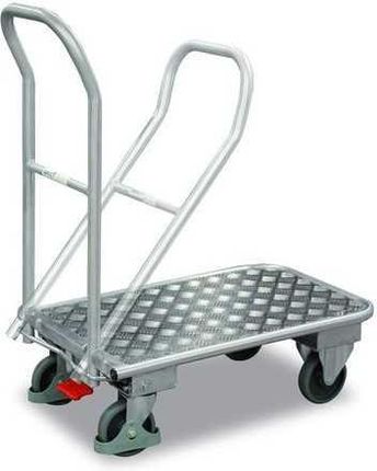 Wiz Aluminiowy Wózek Platformowy Ze Składanym Uchwytem, 900X600 Mm