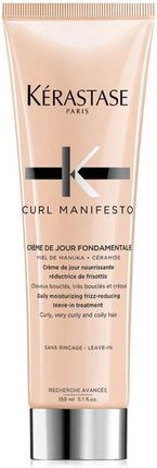 Kerastase Curl Manifesto Creme De Jour Fondamentale pielęgnacja bez spłukiwania do włosów kręconych 150ml