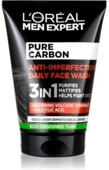 L'Oreal Men Expert Pure Carbon oczyszczający żel 3 w 1 przeciw niedoskonałościom skóry 50 g