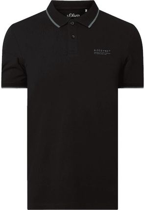 Koszulka polo o kroju regular fit z piki - Ceny i opinie T-shirty i koszulki męskie OYRQ