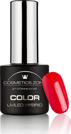 Cosmetics Zone lakier hybrydowy Coral Red 161, 7 ml