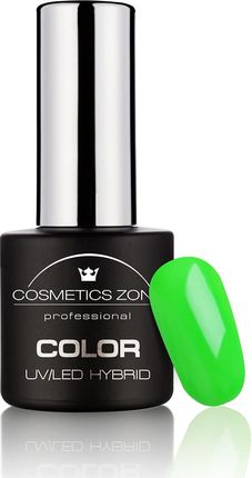 Cosmetics Zone lakier hybrydowy N3 Neon Green, 7 ml
