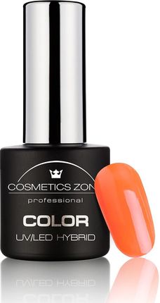 Cosmetics Zone lakier hybrydowy Neon Orange N4, 7 ml
