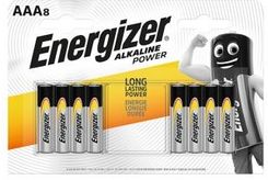 Zdjęcie Energizer Bateria Alkaline Power Aaa Lr03 8Szt. En-410662 - Supraśl