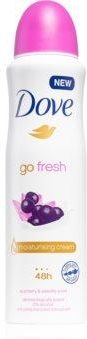 Dove Go Fresh Acai Berry & Waterlily Antyprespirant W Sprayu Bez Alkoholu 150Ml