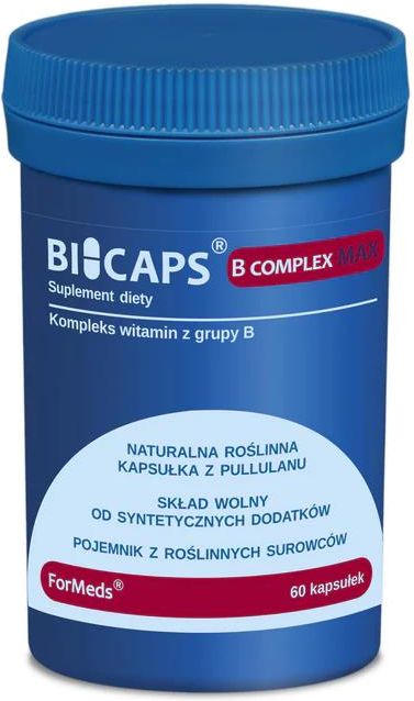 ForMeds Bicaps B Complex Max 60kaps Opinie I Ceny Na Ceneo pl ForMeds Bicaps B Complex Max 60kaps Opinie I Ceny Na Ceneo pl