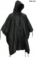 Zdjęcie Mil-Tec Ponczo Przeciwdeszczowe Ripstop Czarne - Kalety
