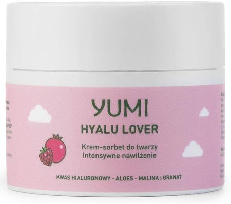 Krem Yumi Hyalu Lover Intensywne nawilżenie -sorbet na dzień i noc 50ml