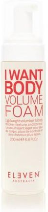 Eleven Australia I Want Body Volume Foam - pianka dodająca objętości 200 ml
