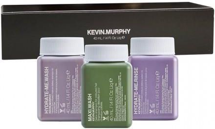 Kevin Murphy Hydrate Me - mini zestaw czyste nawilżenie dla włosów przetłuszczających się u nasady i suchych na końcach