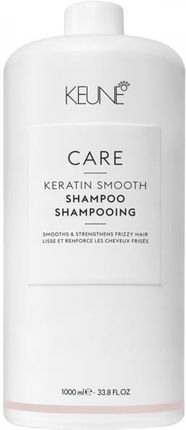 Keune Care Keratin Smooth Shampoo Szampon Wygładzający Przeciw Puszeniu Się Włosów 1000 ml
