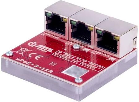 Atte Power Spółka Miniaturowy Switch Poe 3 Portowy Xpoe-3-11A (XPOE311A)