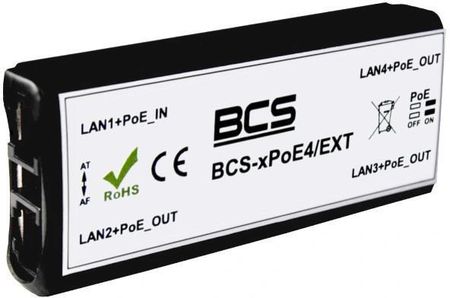 Bcs Hikvision Switch Poe Bcs-Xpoe4/Ext Zasilanie Cctv Ip Sklep (BCSXPOE4EXT)