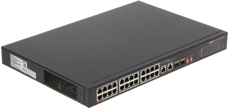 Dahua Switch Poe 24X100Mb/S , 2Xgbps (Rj45/Sfp), (PFS322624ET240)