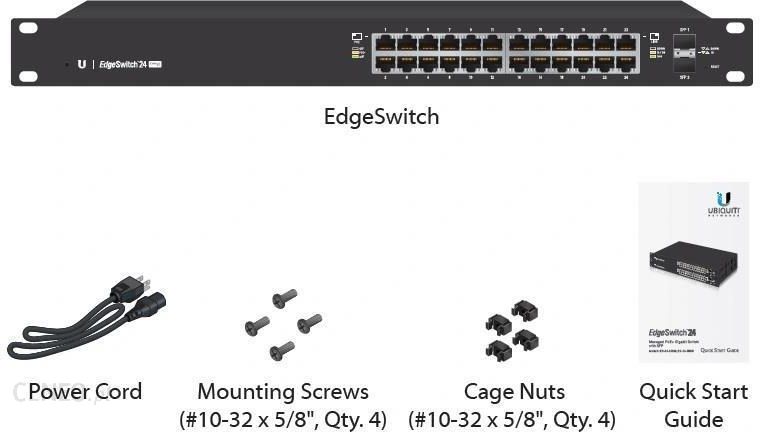 Switch Ubiquiti EdgeSwitch ES-24-250W czarny (top) - Opinie i ceny