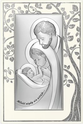 Obrazek Święta Rodzina na jasnym panelu | Rozmiar: 30x45.5 cm | SKU: BC6729P/5A