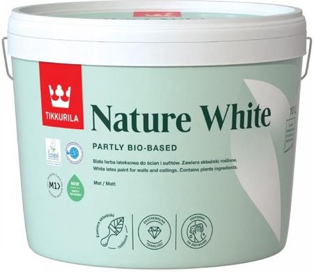 Tikkurila Nature White Lateksowa Farba 10L