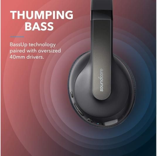 Słuchawki Soundcore Life Q10 czarno-czerwony - Opinie i ceny na
