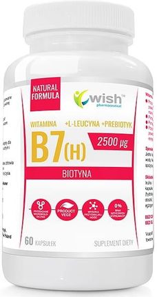 Wish Witamina B7-2500 Biotyna 60kaps