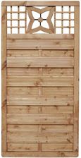 Zdjęcie Płot Szczelny Z Dekorem 90X180cm Drewniany Malva Werth-Holz - Tarnów