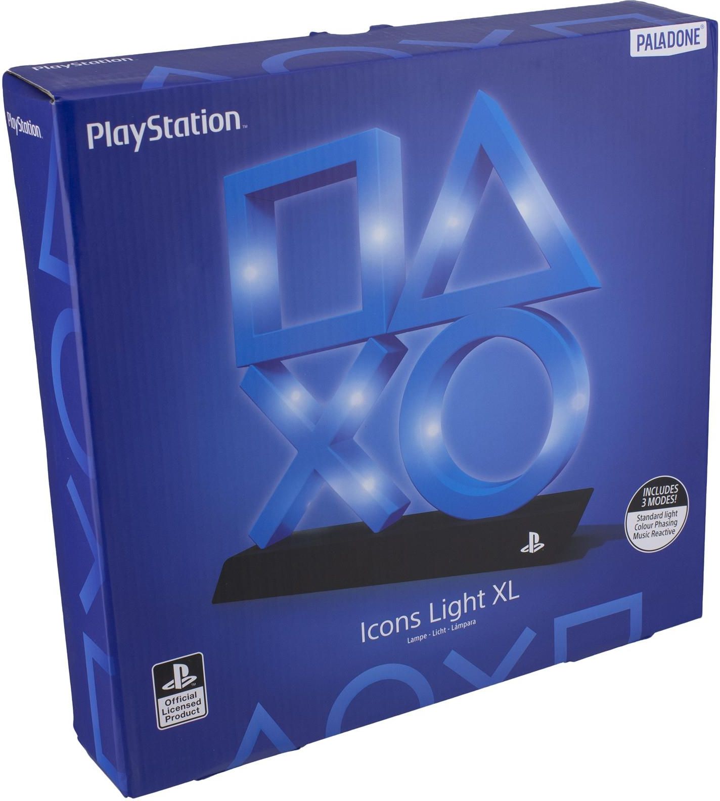 プレーステーション Paladone Lampka Playstation Icons Light XL Blue PP7917PS