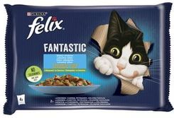Felix Fantastic Karma dla kotów wybór smaków w galaretce 4x85g