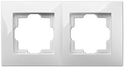 Zdjęcie Elektroplast Lorente Biały Ramka Podwójna (307200) - Luboń