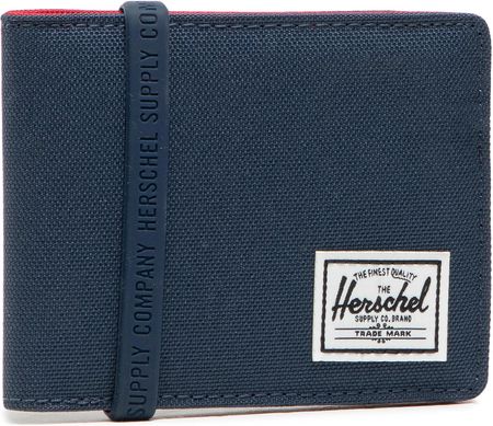 Herschel Duży Portfel Męski - Roy+ 10363-00018 Navy/Red