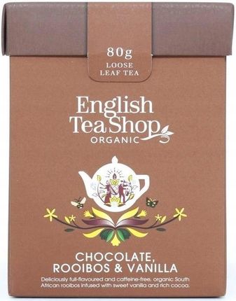 English Tea Shop Herbata Chocolate, Rooibos & Vanilla – Sypana 80G