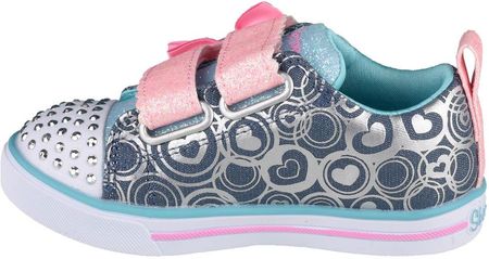 Skechers Buty Dziecięce Sparkle Lite-Lil Heartsland 314754N-Dmlt Rozmiar: 22 - zdjęcie 4