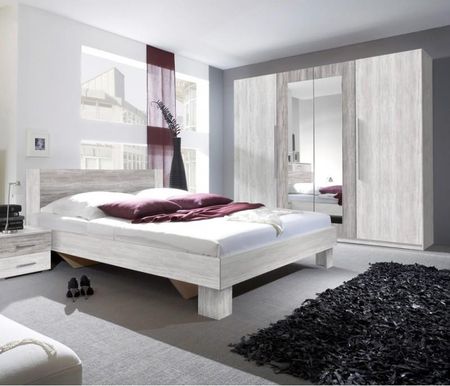 meblezet Sypialnia VERA II 160x200cm arctic pine jasny + arctic pine ciemny