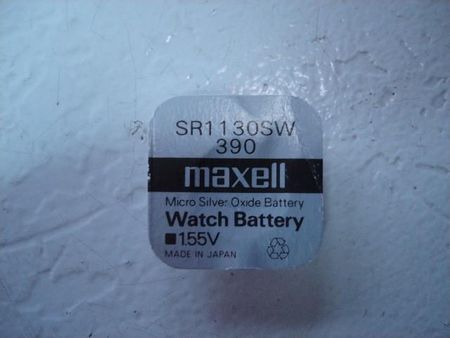 Maxell 390/Sr1130Sw 1.55V (390SR1130SW)