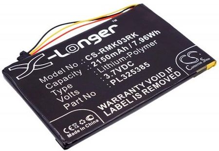 Cameron Sino Razer Turret Gaming Lapboard Pl325385 2150Mah 7.96Wh Li-Polymer 3.7V (CSRMK03RK)