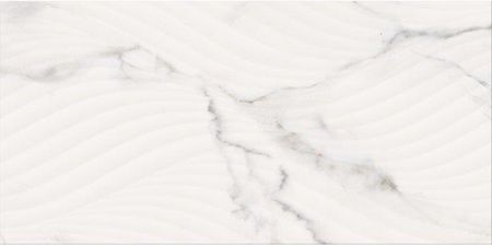 Cersanit Płytka Ścienna Silk White Structure Błyszcząca 29,7X60 Gat.2