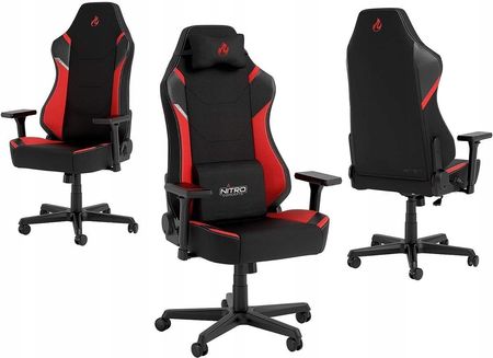Nitro Concepts X1000 Czarno-Czerwony NCX1000BR - zdjęcie 4