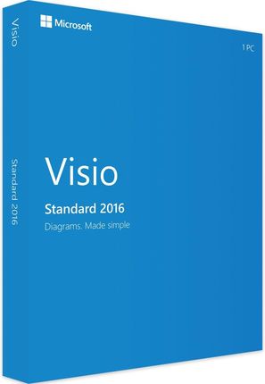 Microsoft Co Microsoft Visio 2016 Standard (D8605549)