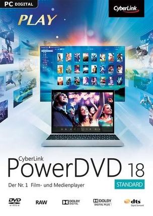 Cyberlink PowerDVD 18 Standard (DVD0I00IWS000)