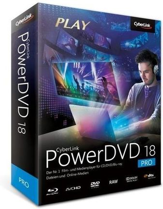 Cyberlink PowerDVD 18 Pro, pełna wersja (DVDGI00RPR001)